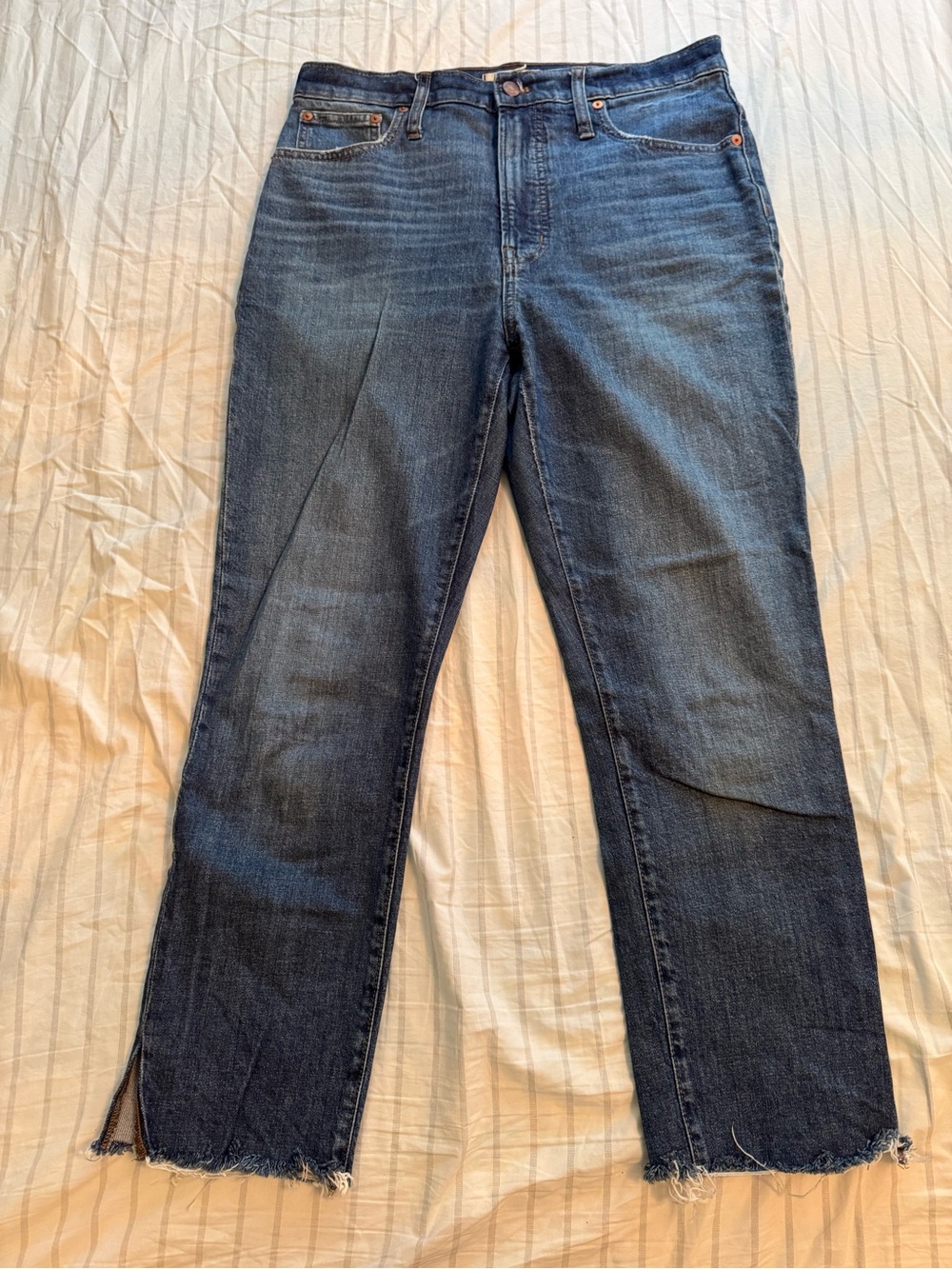 Madewell Women's High Waist Straight-Leg Jeans - The Perfect Vintage Jean